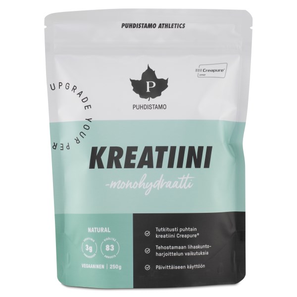 Puhdistamo Athletics Kreatiini Monohydraatti, 250 g