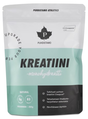 Pienoiskuva Puhdistamo Athletics Kreatiini Monohydraatti, 250 g