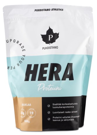 Pienoiskuva Puhdistamo Athletics Heraproteiini , Suklaa, 500 g