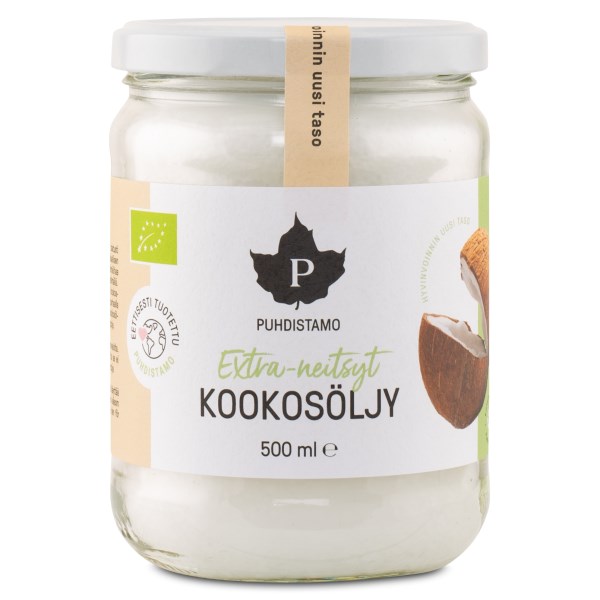 Puhdistamo Kookosöljy, 500 g