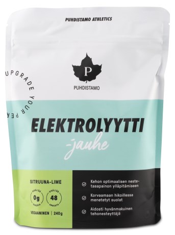 Pienoiskuva Puhdistamo Elektrolyyttijauhe, Sitruuna & Lime, 240 g