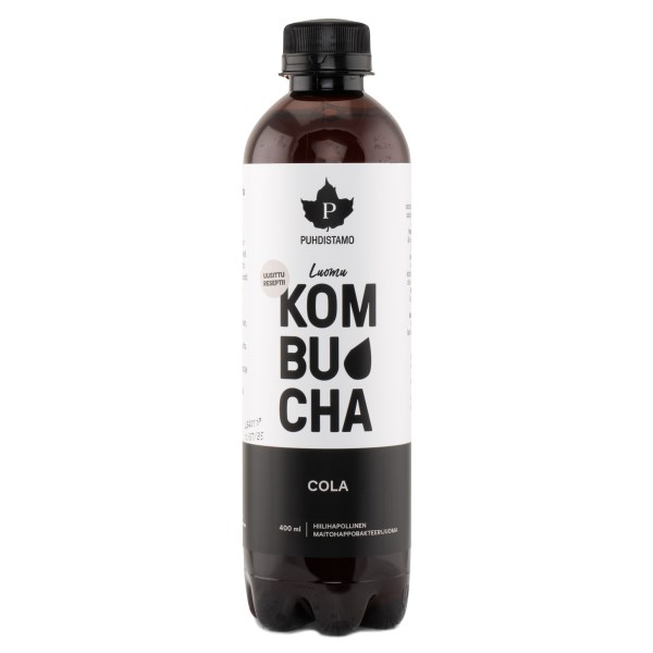 Puhdistamo Kombucha, Cola, 400 ml