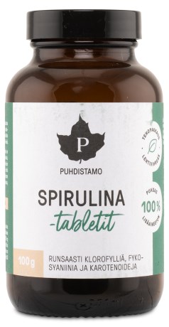 Pienoiskuva Puhdistamo Spirulina Tabletit , 100 g