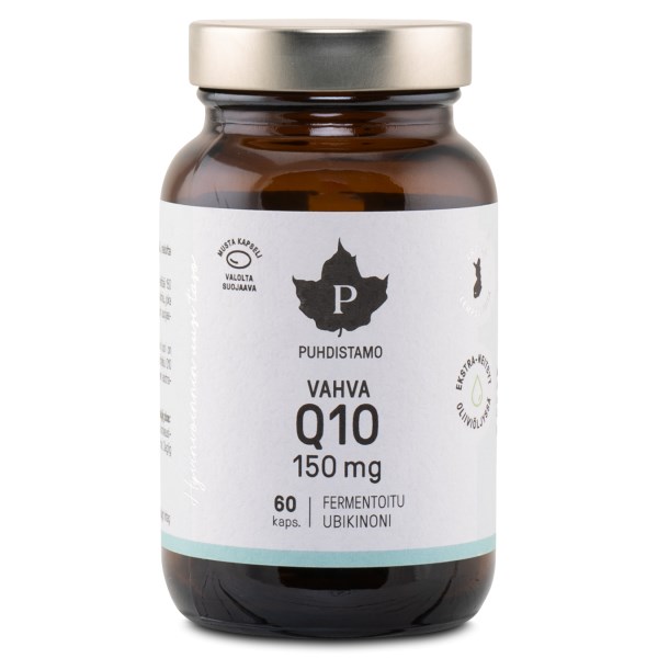 Puhdistamo Vahva Q10 150 mg, 60 kapselia