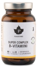 Pienoiskuva Puhdistamo Super Complex B-vitamiini, 60 kapselia