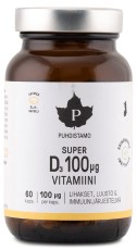 Puhdistamo Super D3-vitamiini 100 ug