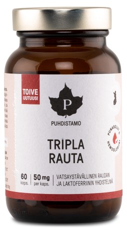 Pienoiskuva Puhdistamo Tripla Rauta, 60 kapselia