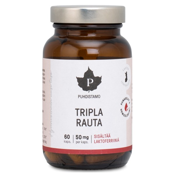 Puhdistamo Tripla Rauta, 60 kapselia