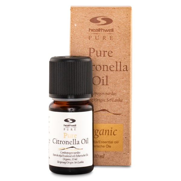 Healthwell PURE sitronellaöljy, 10 ml