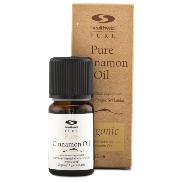 Healthwell PURE Kaneliöljy Luomu, 10 ml