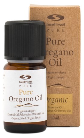 Pienoiskuva Healthwell PURE Villi Oregaanoljy EKO, 10 ml