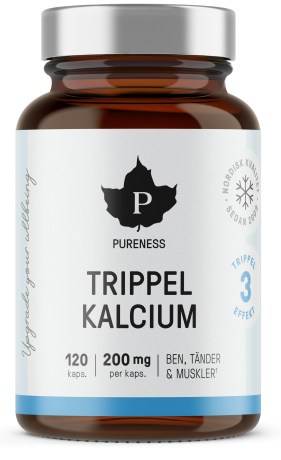 Pienoiskuva Pureness Trippel Kalcium, 120 kapselia