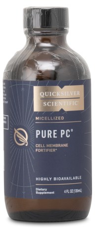 Pienoiskuva Quicksilver Scientific Micellized Pure PC Fosfatidyylikoliini, 120 ml