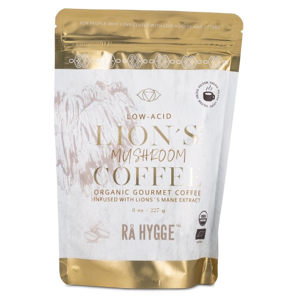 Rå Hygge Lions Mane Svampkaffe, 227 g, Jauhettu