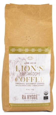 Pienoiskuva R� Hygge Lions Mane Svampkaffe, 1 kg, Kokonaiset pavut