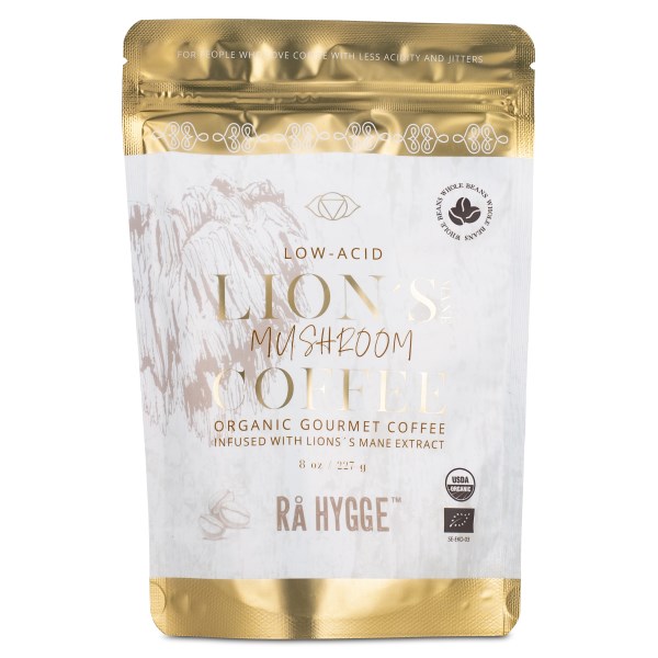 Rå Hygge Lions Mane Svampkaffe, 227 g, Kokonaiset pavut