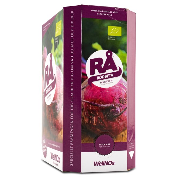 RÅ Punajuurimehu Bag in Box, 3000 ml