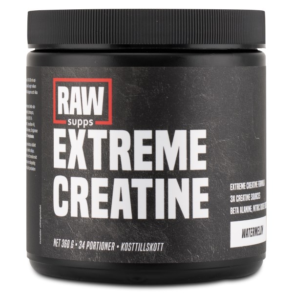 RAW Extreme Creatine, Vesimeloni, 360 g