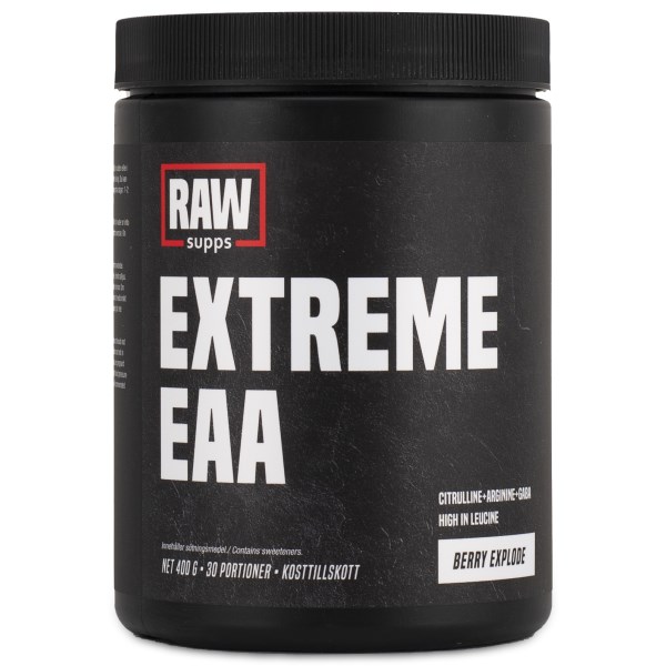 RAW Extreme EAA, Berry Explode, 400 g