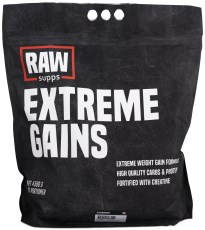 Pienoiskuva RAW Extreme Gains, Mansikka, 4,5 kg