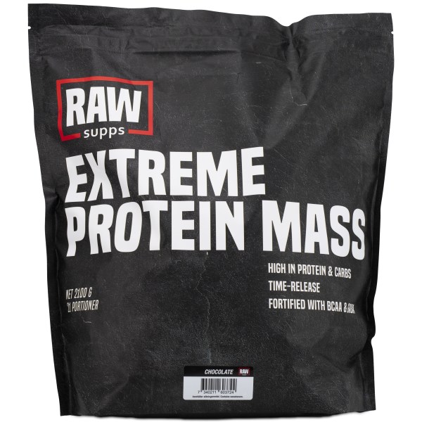 RAW Extreme Protein Mass, Suklaa, 2,1 kg