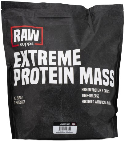 Pienoiskuva RAW Extreme Protein Mass, Suklaa, 2,1 kg