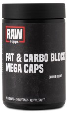 RAW Fat & Carbo Block Mega Caps