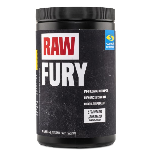 RAW Fury, Stawberry Jawbreaker, 680 g
