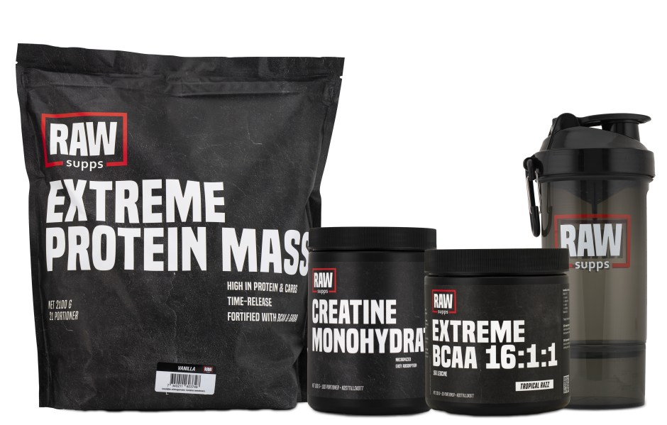 Pienoiskuva RAW GAINS, Paketti