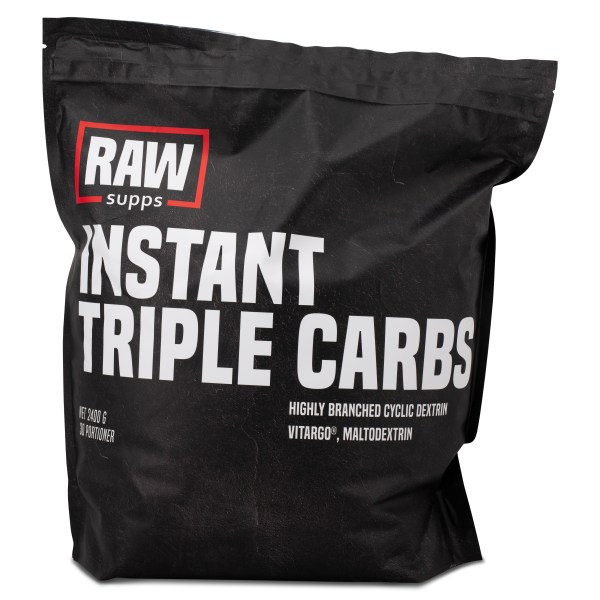 RAW Instant Triple Carbs, 2,4 kg