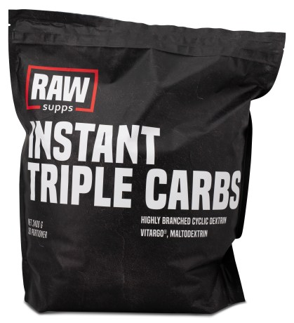 Pienoiskuva RAW Instant Triple Carbs, 2,4 kg