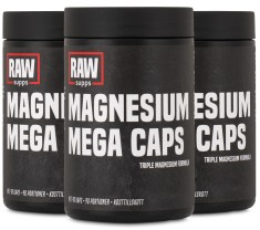 Pienoiskuva RAW Magnesium Mega Caps, 270 kapselia