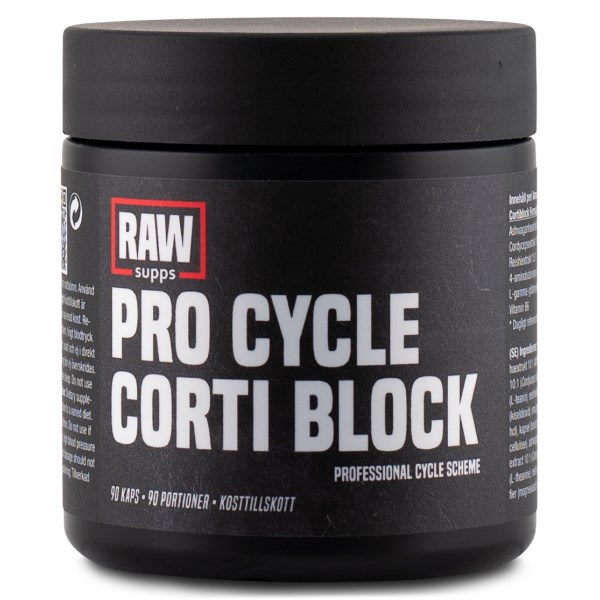 RAW Pro Cycle Corti Block, 90 kapselia