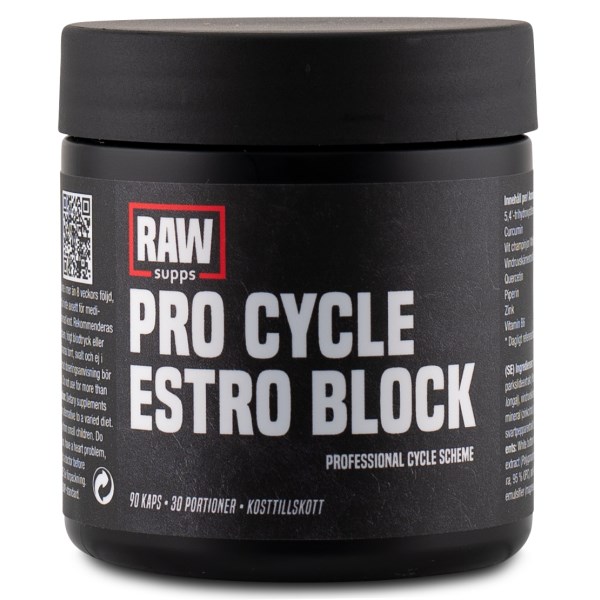 RAW Pro Cycle Estro Block, 90 kapselia