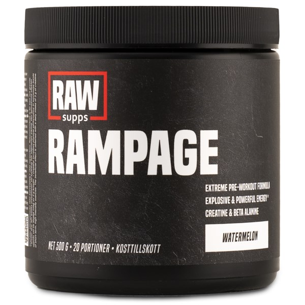 RAW Rampage, Vesimeloni, 500 g