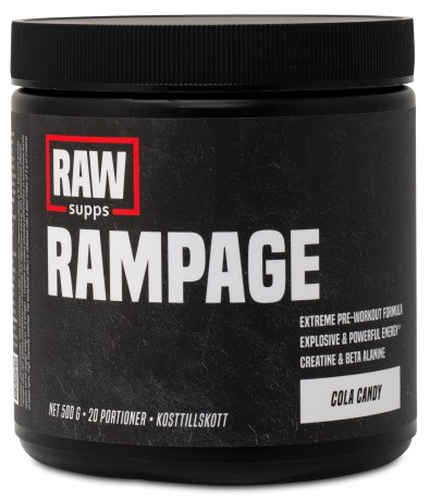 Pienoiskuva RAW Rampage, Cola Candy, 500 g