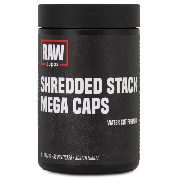 RAW Shredded Stack Mega Caps, 90 kapselia