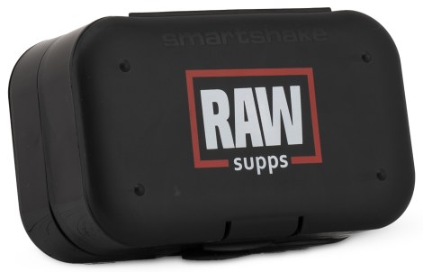 Pienoiskuva RAW SUPPS Pill Box, 1 kpl, Musta