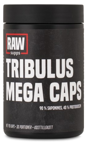 Pienoiskuva RAW Tribulus Mega Caps, 90 kapselia