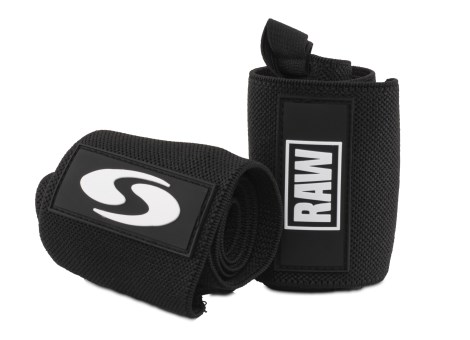 Pienoiskuva RAW Wrist Wrap, 1 pari, Musta