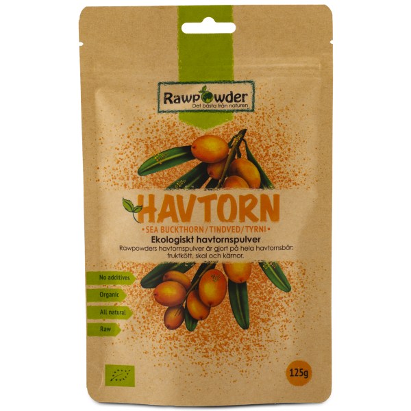 RawPowder Tyrnijauhe, 125 g