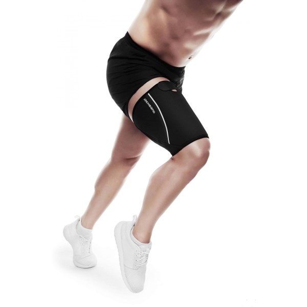 Rehband QD Thigh Support, S, Musta