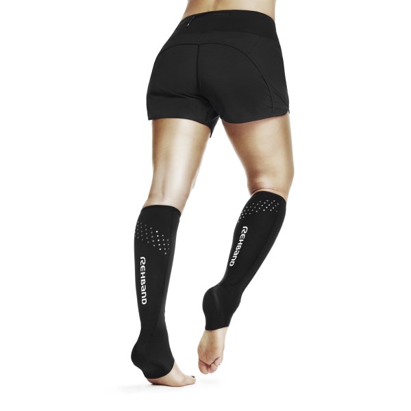Rehband UD Achilles Calf Support, XL, Musta