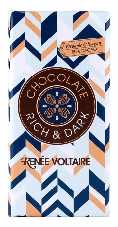 Pienoiskuva Renee Voltaire Tummasuklaa 80 %, 80 g