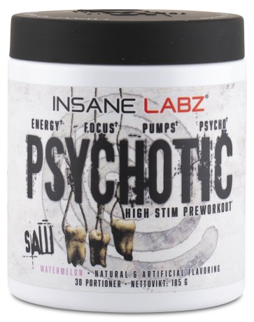 Pienoiskuva SAW Psychotic PWO, 35 servings, Watermelon