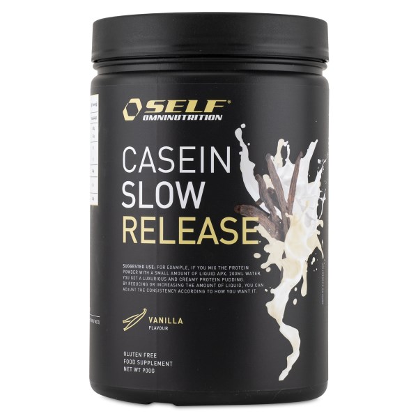 Self Omninutrition Casein Slow Release, Vanilja, 900 g