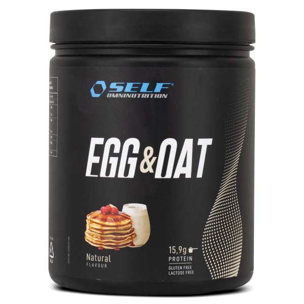 Self Omninutrition Egg & Oat, Maustamaton, 480 g