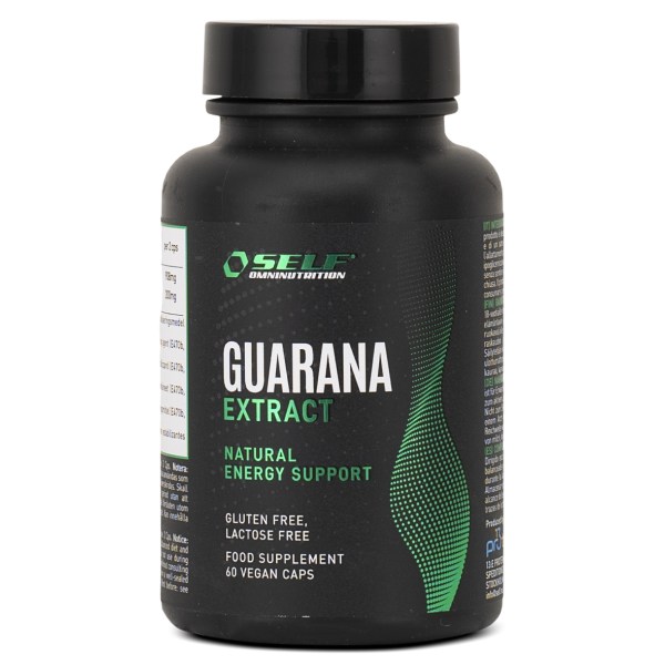 Self Omninutrition Guarana Extract, 60 kapselia