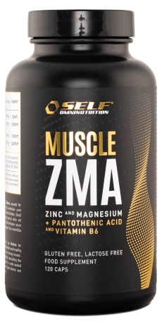 Pienoiskuva Self Omninutrition Muscle:ZMA, 120 kapselia