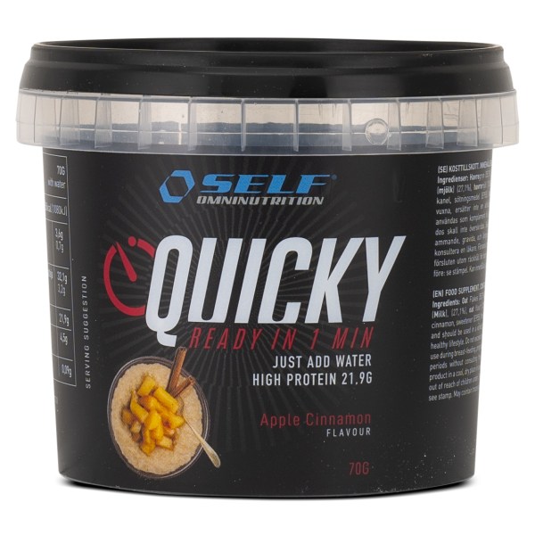 Self Omninutrition Quicky, Apple & Cinnamon, 70 g
